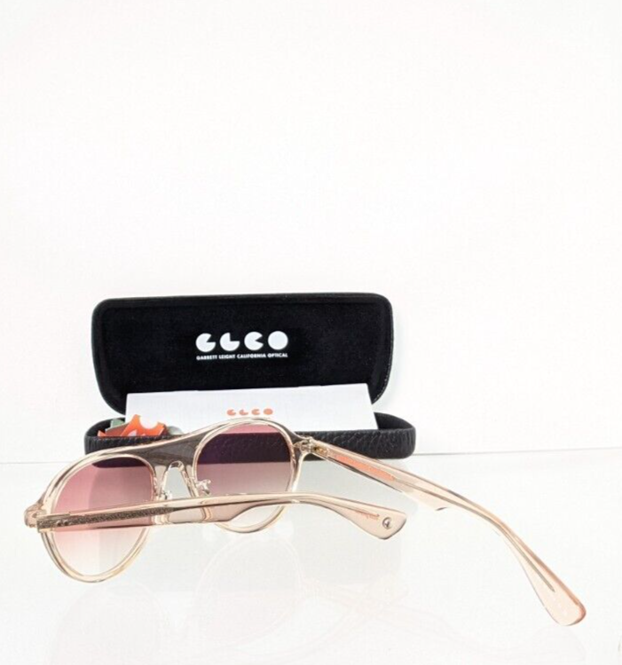 Brand Authentic Garrett Leight Sunglasses Lady Eckhart Pink HIMSLT 50mm Frame