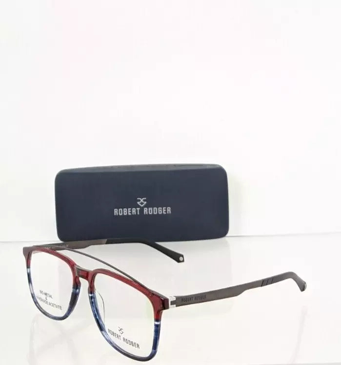 Brand New Authentic Robert Rudger Eyeglasses RR049 Col 2 55mm 049 Frame