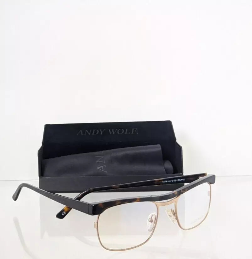 New Authentic Andy Wolf Eyeglasses 4478 Col. B Hand Made Austria 52mm Frame