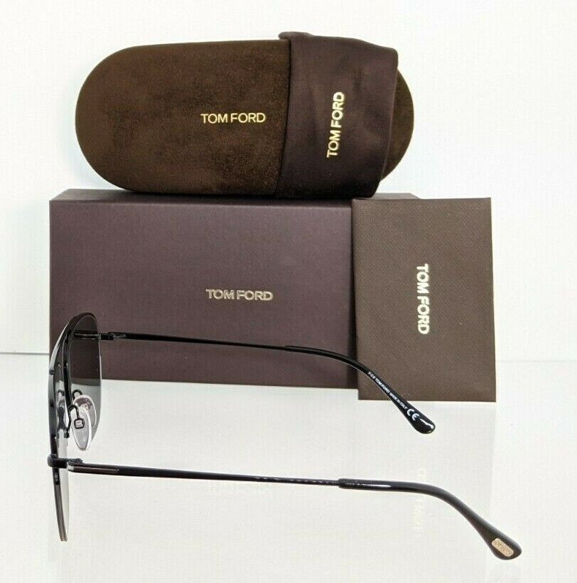 Brand New Authentic Tom Ford Sunglasses FT TF 0667 01C Abott TF667 56mm Frame