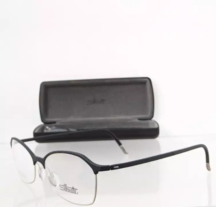 Brand New Authentic Silhouette Eyeglasses SPX 1582 75 9000 Titanium Frame 53mm