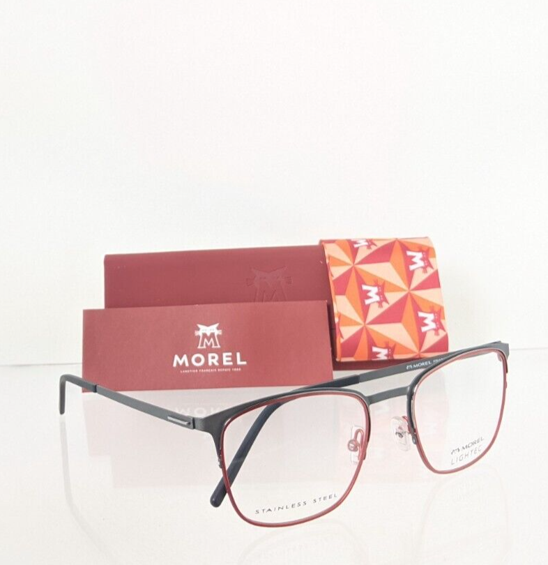 Brand New Authentic Morel Eyeglasses Lightec 3023L GR08 53mm Frame