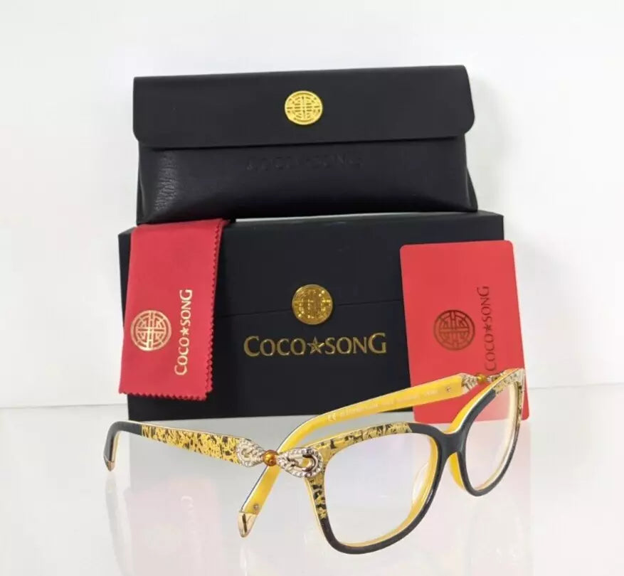 Brand New Authentic COCO SONG Eyeglasses Electric Lady Col 2 54mm CV092