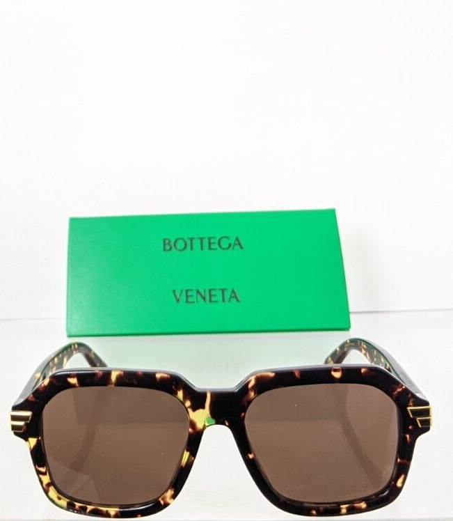 Brand New Authentic Bottega Veneta Sunglasses BV 1123 002 56mm Frame