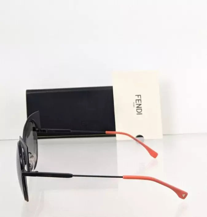 Brand New Authentic Fendi FF 0177 Sunglasses 003VK Black Frame 0177/S 53mm