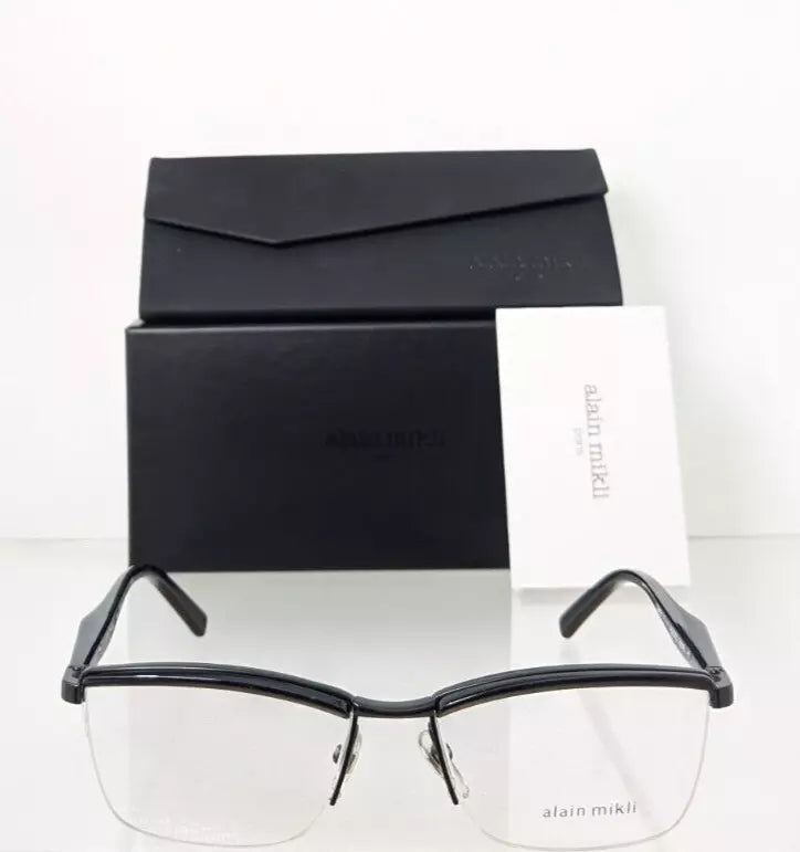 New Authentic Alain Mikli 2022 Eyeglasses A0 2022 E618 53mm Black