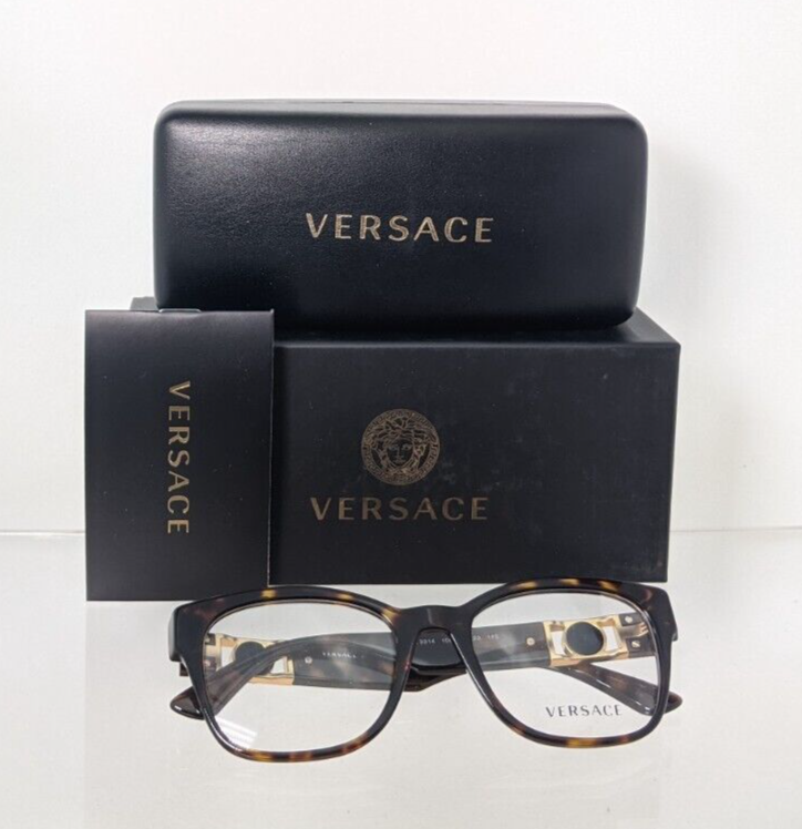 Brand New Authentic Versace Eyeglasses MOD. 3314 108 54mm 3314 Frame