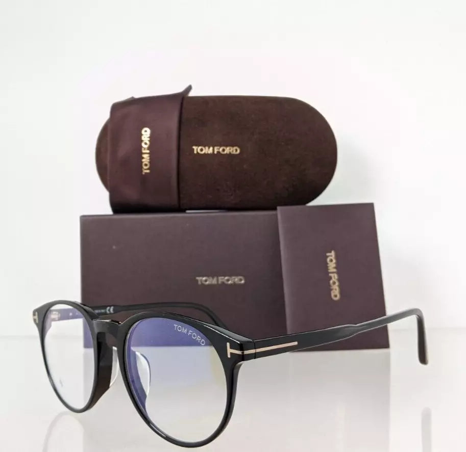 New Authentic Tom Ford TF 5695 Eyeglasses 001 Frame FT 5695-F-B 51mm Frame