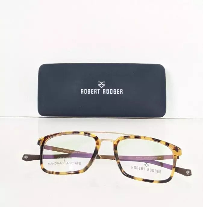 Brand New Authentic Robert Rudger Eyeglasses RR041 Col 02 52mm 041 Frame