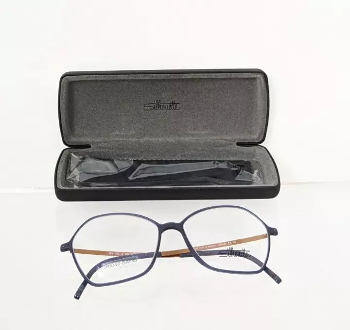 Brand New Authentic Silhouette Eyeglasses SPX 1591 75 4540 Titanium Frame 53mm