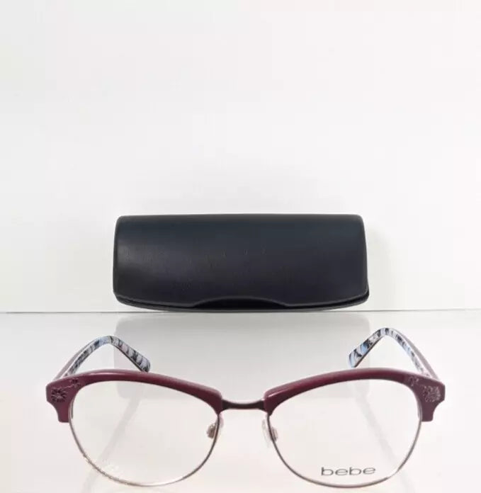 New Authentic BEBE Eyeglasses BB 5162 600 Berry 53mm Frame