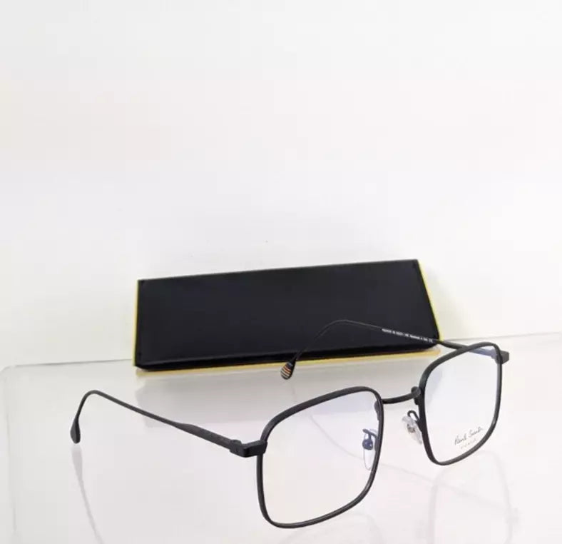 Brand New Authentic Paul Smith Eyeglasses PSOP070 V1 C: 03 Black EDWIN Frame