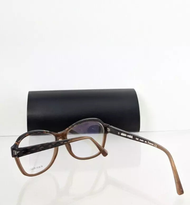 New Authentic Alain Mikli A0 1261 A03G Eyeglasses AL 1261 Brown Frame