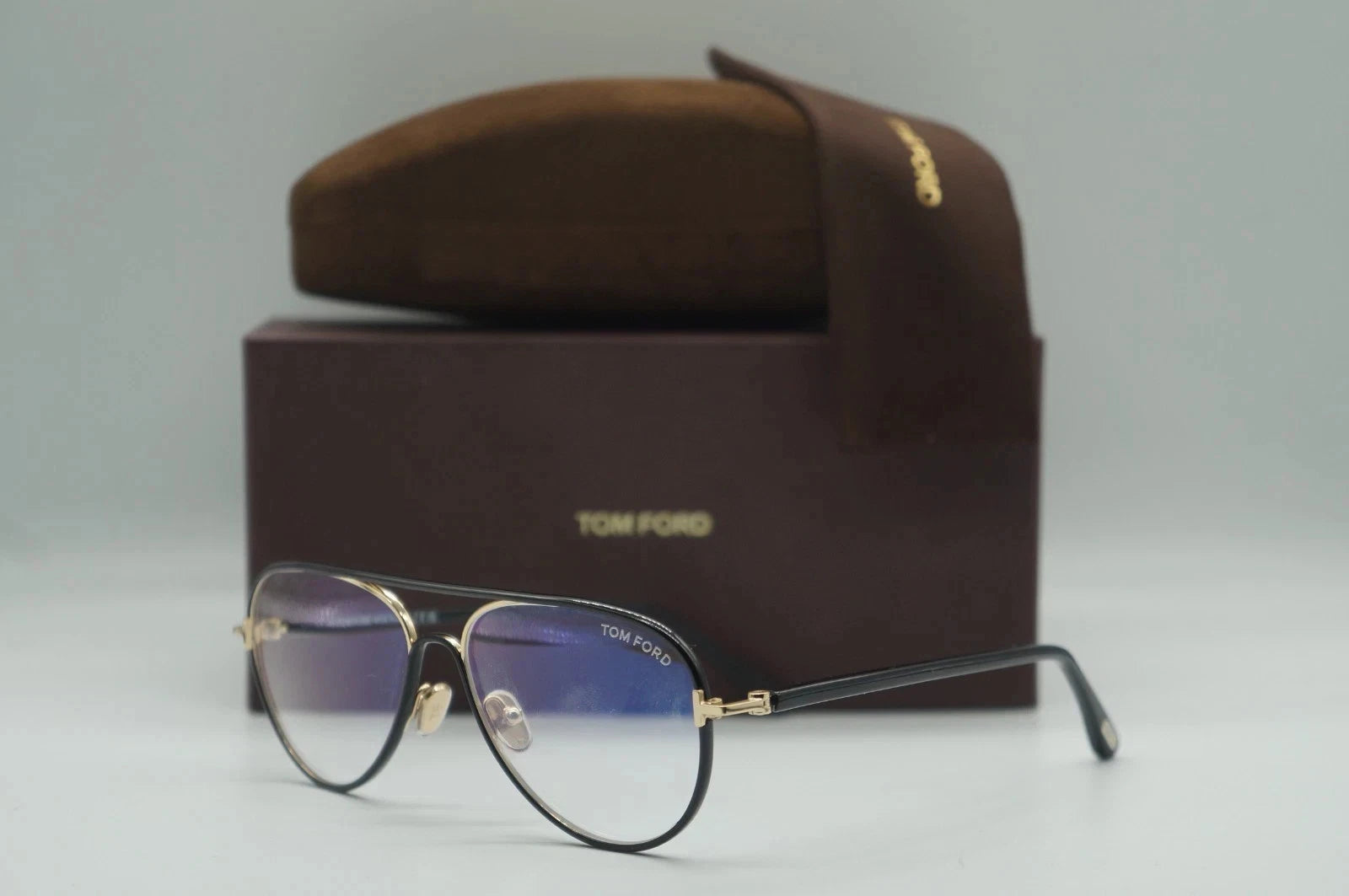 Brand New Authentic Tom Ford TF 5897 Eyeglasses 001 Frame FT 5897-B 57mm