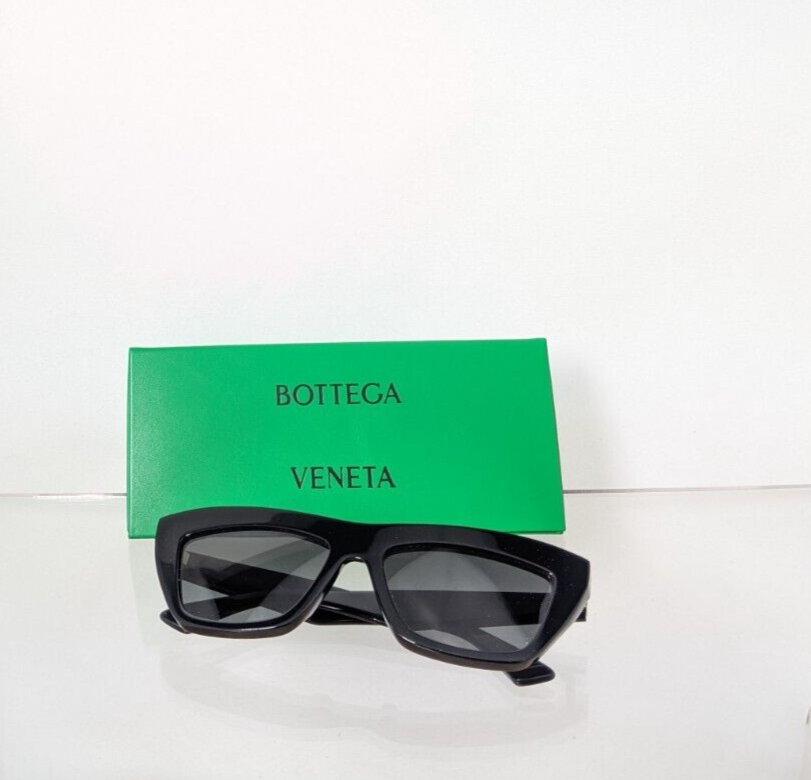 Brand New Authentic Bottega Veneta Sunglasses BV 1121 001 55mm Frame