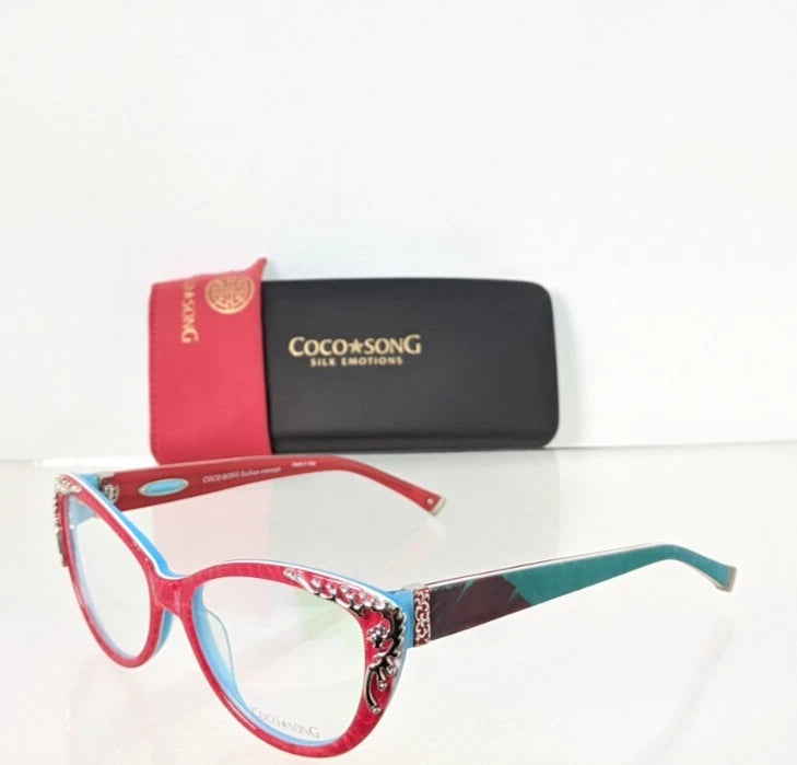 New Authentic COCO SONG Eyeglasses Golden Phoenix Col. 2 54mm CV093