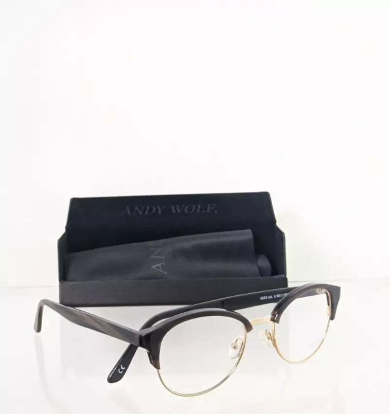 New Authentic Andy Wolf Eyeglasses 4543 Col. D Hand Made Austria 48mm Frame