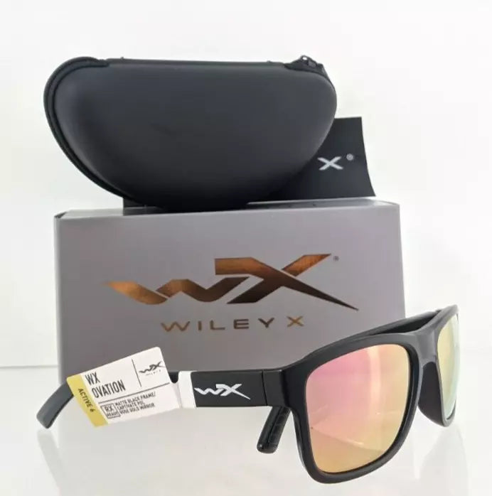 Brand New Authentic Wiley WX Ovation Sunglasses Black Frame AC6OVN10