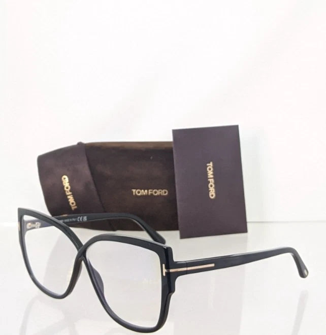 Brand New Authentic Tom Ford TF 5828 Eyeglasses 001 Frame FT 5828-B 60mm