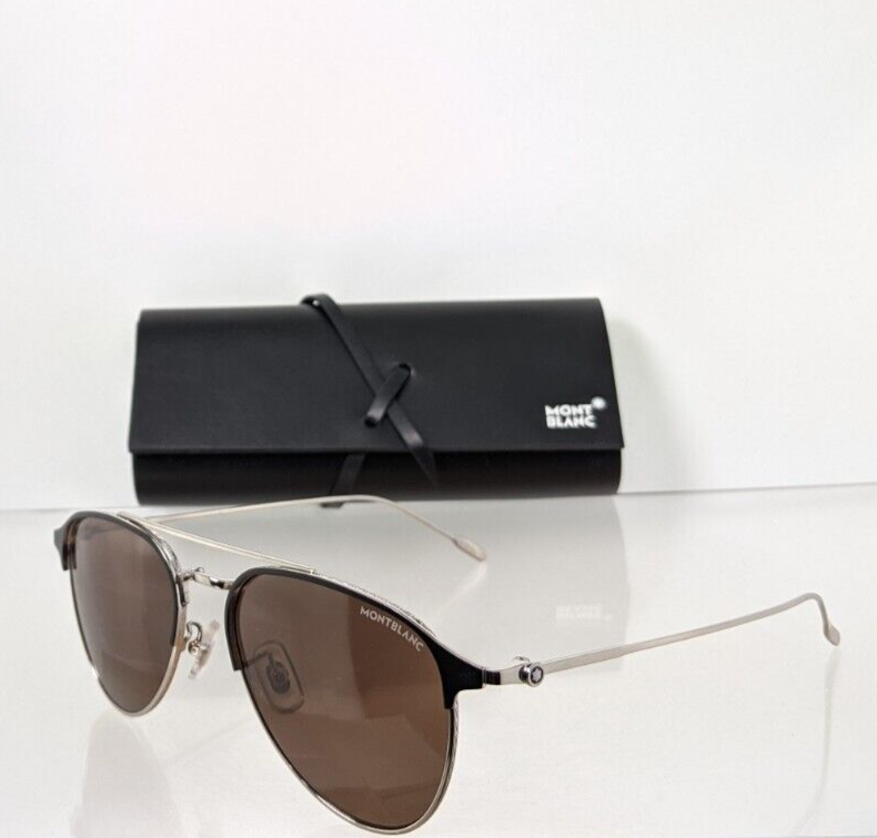 Brand New Authentic Mont Blanc Sunglasses MB 0190 003 55mm Frame 0190