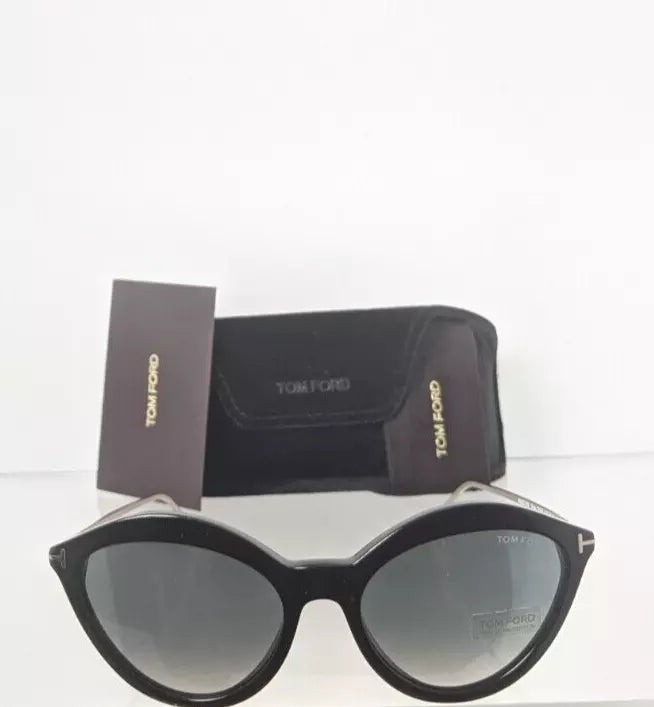 Brand New Authentic Tom Ford Sunglasses FT TF 663 01B TF 0663 57mm