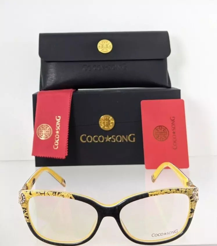 Brand New Authentic COCO SONG Eyeglasses Electric Lady Col 2 54mm CV092