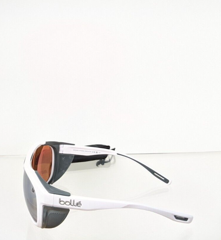 Brand New Authentic Bolle Sunglasses Adventurer White Frame