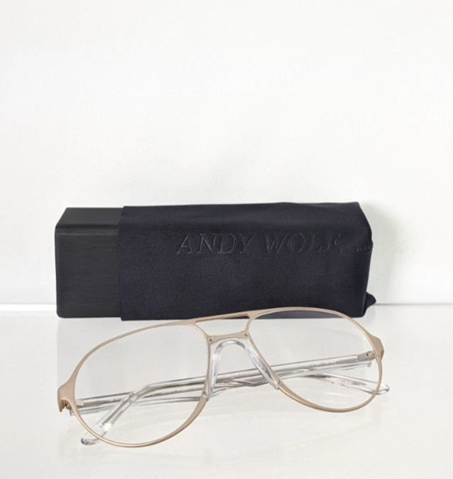 New Authentic Andy Wolf Eyeglasses Adams Col. c Hand Made Austria 59mm Frame