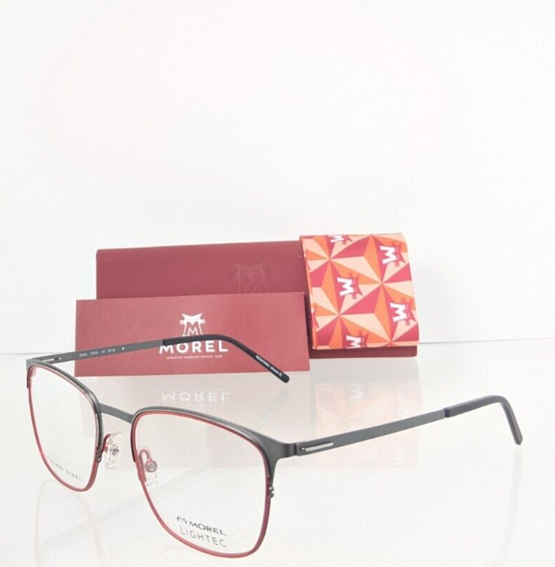 Brand New Authentic Morel Eyeglasses Lightec 3023L GR08 53mm Frame