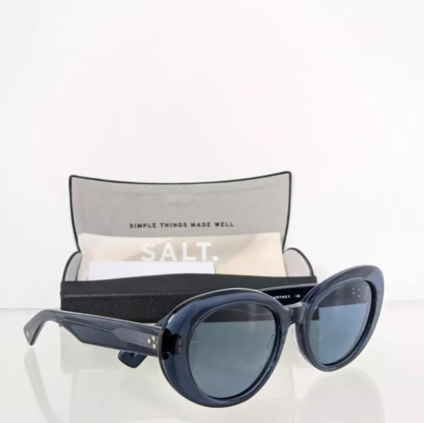 New Authentic Salt Sunglasses Courtney IB Polarized Blue Frame