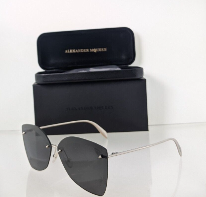 Brand New Authentic Alexander McQueen Sunglasses AM 0119 001 64mm Frame