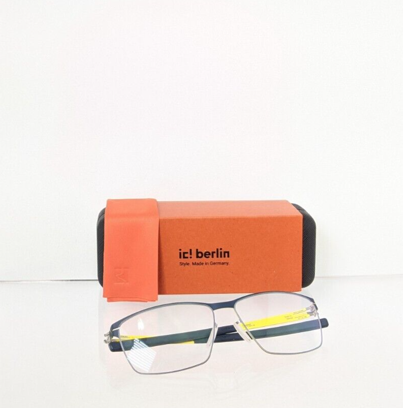 Brand New Authentic ic! Berlin Eyeglasses Model Sven H Game Day 57mm