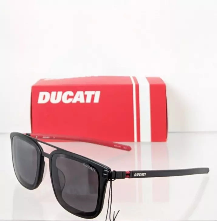 Brand New Authentic DUCATI Sunglasses DA 5014 002 55mm Black Red Frame