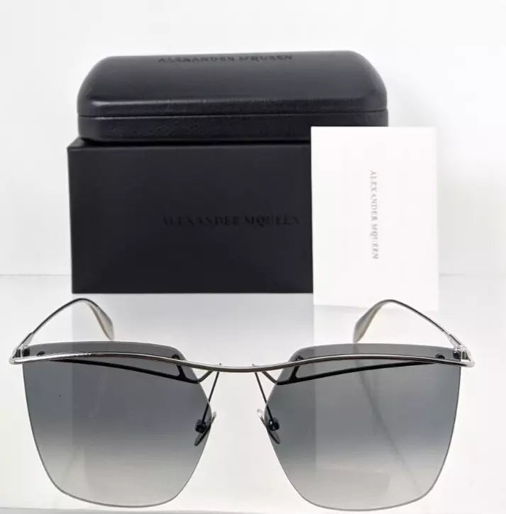 Brand New Authentic Alexander McQueen Sunglasses AM0144SA 003 59mm 0144