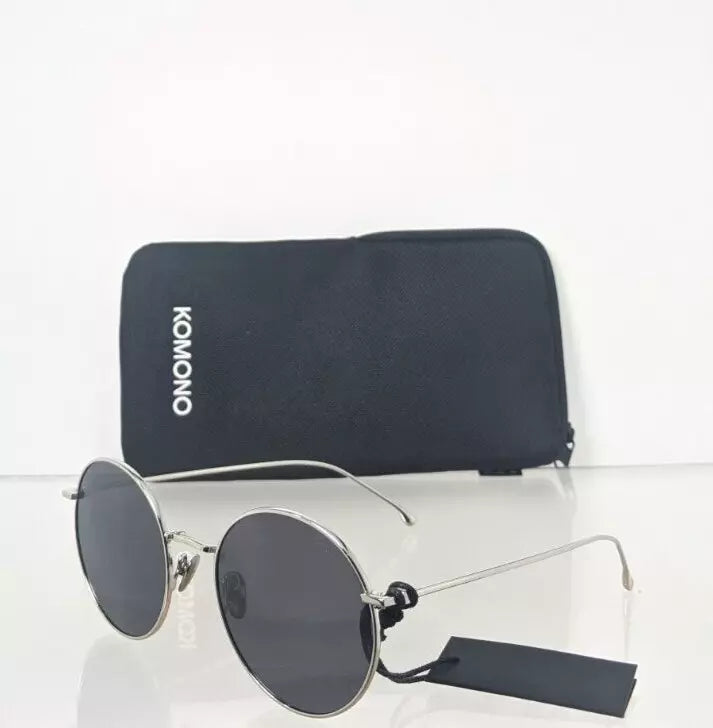 Brand New Authentic KOMONO Sunglasses SN THE YOKO 53mm Silver Frame