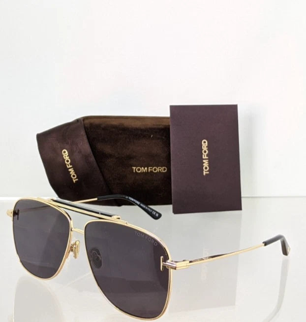 New Authentic Tom Ford Sunglasses TF 1017 28A Jaden 60mm FT 1017 Frame
