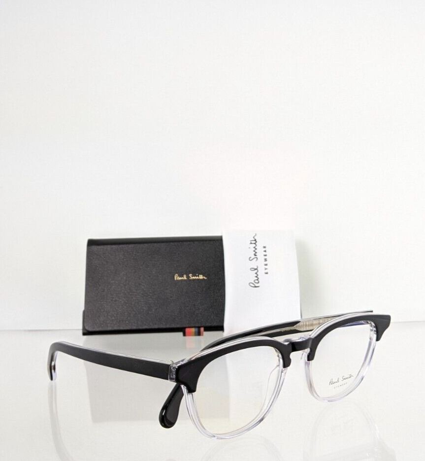 Brand New Authentic Paul Smith Eyeglasses PSOP001 V2 C: 03 ABBOTT Frame