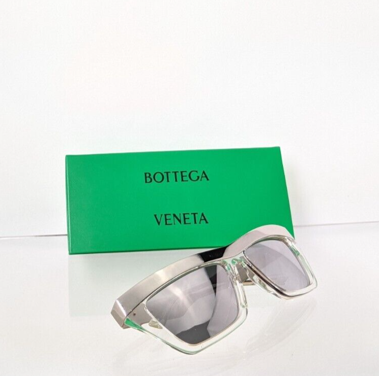 Brand New Authentic Bottega Veneta Sunglasses BV 1056 002 56mm Frame