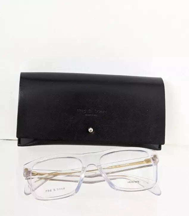 New Authentic RAG & BONE Eyeglasses RNB 7036 900 Hexetate 54mm Frame