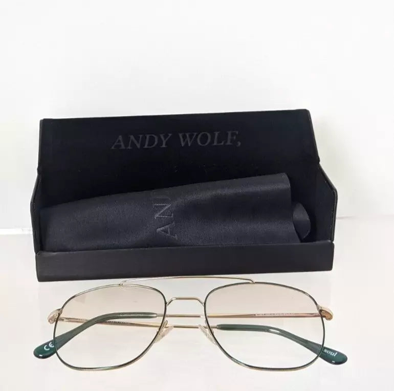 New Authentic Andy Wolf Eyeglasses 4741 Col. E Hand Made Austria 53mm