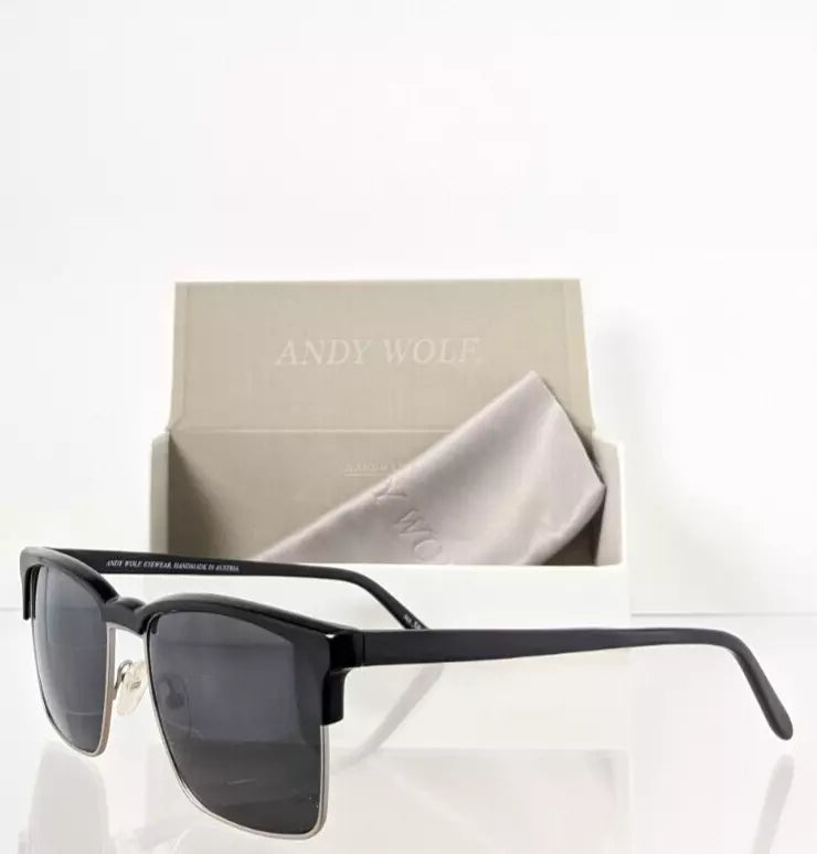 New Authentic Andy Wolf Sunglasses Comfort Col. A Black 54mm Austria Frame