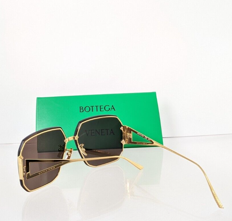 Brand New Authentic Bottega Veneta Sunglasses BV 1065 002 67mm Frame