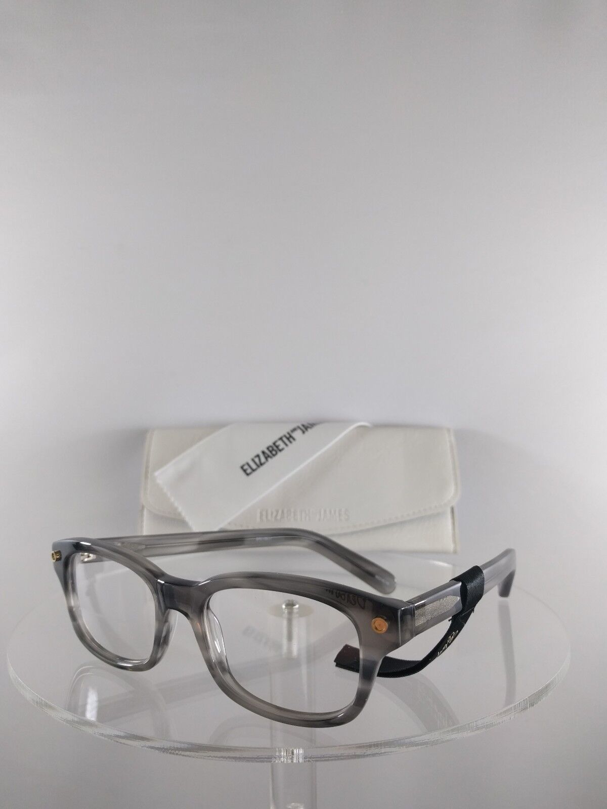 Brand New Authentic Elizabeth and James Eyeglasses Beacom EJO 1140 Gray