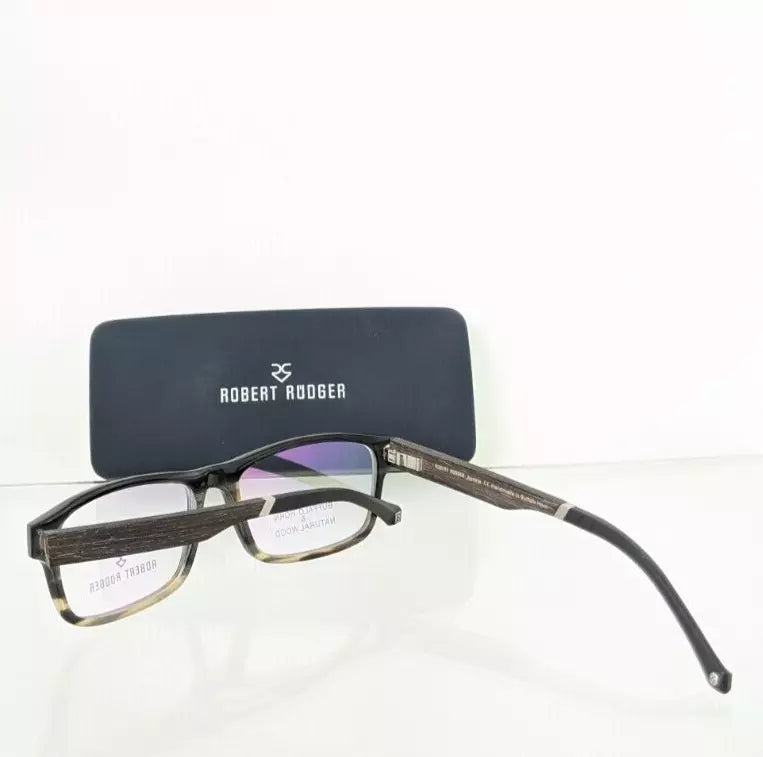 Brand New Authentic Robert Rudger Eyeglasses RR012 Col 2 55mm 012 Frame