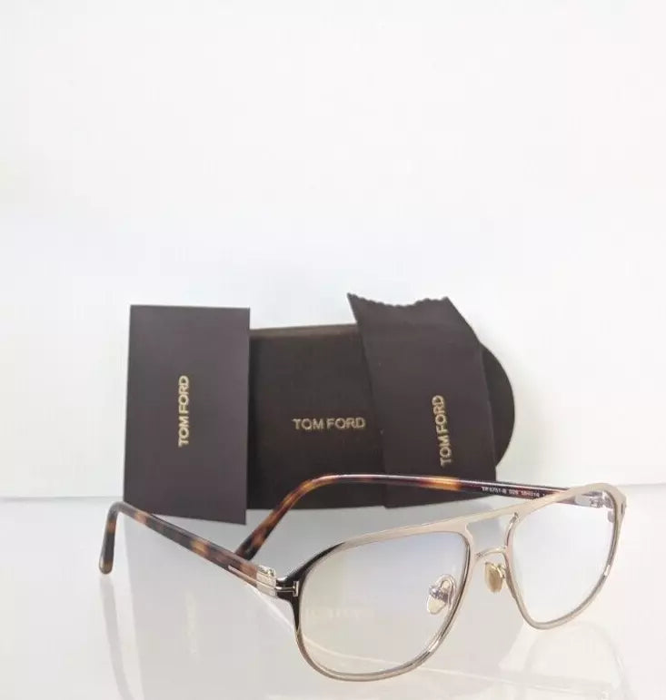 New Authentic Tom Ford TF 5751 Eyeglasses 028 Frame FT 5751-B 55mm Frame