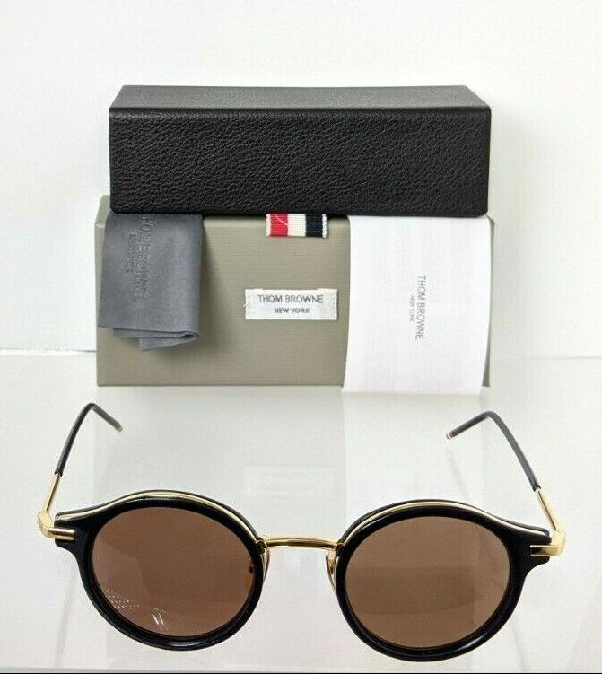 Brand New Authentic Thom Browne Sunglasses TBS 807-D-T Navy TB-807 Frame