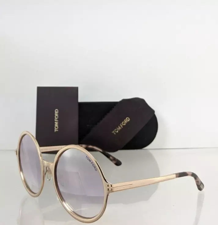 Brand New Authentic Tom Ford Sunglasses FT TF 572 28Z Ava-02 TF1028 59mm