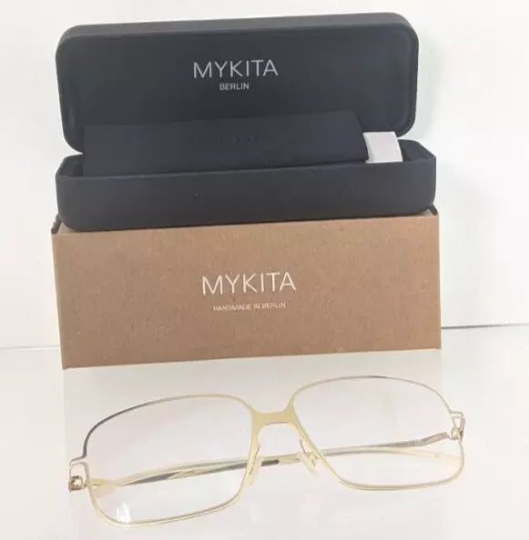 Brand New Authentic Mykita Eyeglasses Nelli Col 013 57mm Gold Frame