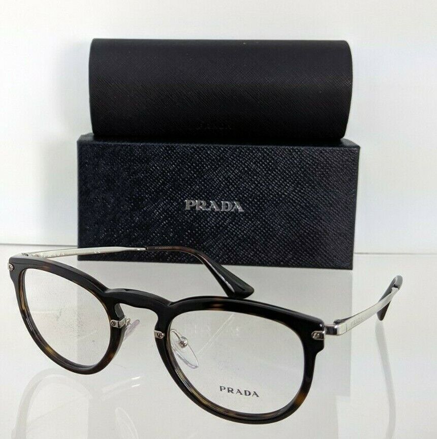 Brand New Authentic Prada Eyeglasses VPR 2AV 2AU - 1O1 Tortoise Frame VPR02V