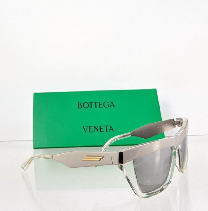 Brand New Authentic Bottega Veneta Sunglasses BV 1056 002 56mm Frame